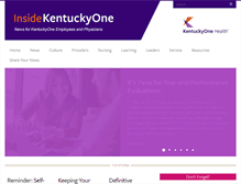 Tablet Screenshot of insidekentuckyonehealth.org